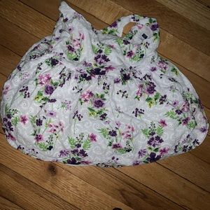 Floral Janie and jack dress